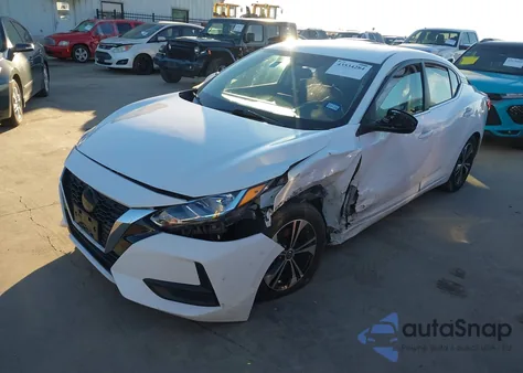 2022 Nissan Sentra Sv Xtronic Cvt из США, поврежденный, VIN 3N1AB8CV5NY292510